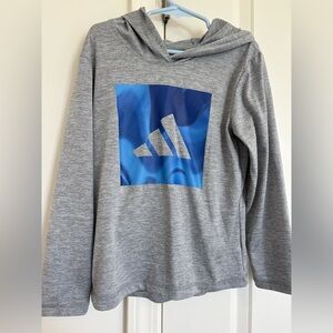 Adidas Heather Gray Regular Fit Pants